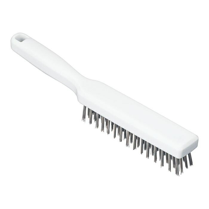 トラスト TRオールカラーステンレスワイヤーブラシ (1411604 ホワイト) 6970163761619 ステンレスワイヤーブラシ 油脂汚れ 細菌対策 ウイルス感染 カラフル 識別性 ガンコ汚れ ハイジーン 洗浄効果 長持ち