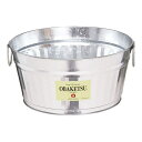 渡辺金属工業 オバケツ(たらいバケツ) (M8) 4985193010127 オバケツ たらいバケツ 耐久性 耐腐食性 手仕事 日本製 姫路城 熟練職人 サビに...