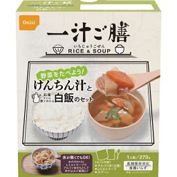 尾西食品 一汁ご膳 けんちん汁 3037 4970088060110