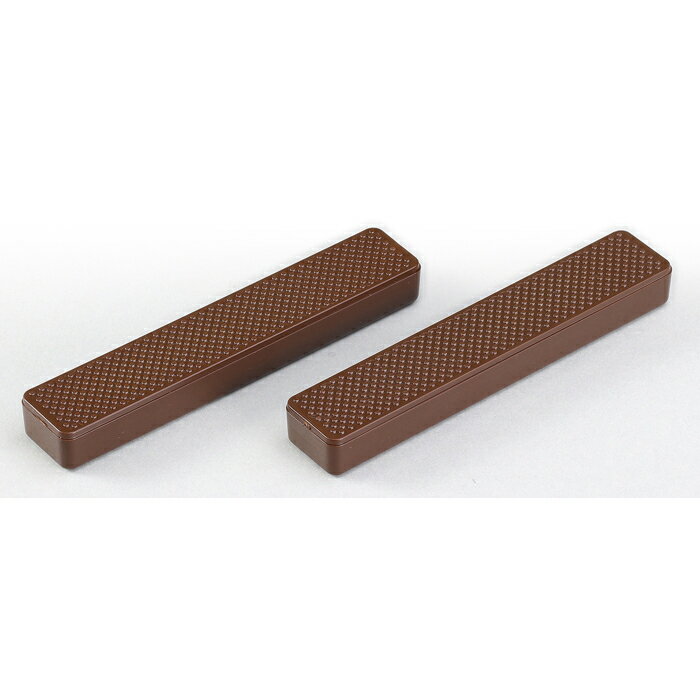 (上)日研 文鎮 2本組 茶 ATC-12023 日研 書初め サイズ 銅材 プラ 中国製