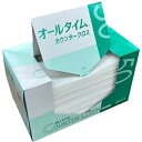 東京メディカル カウンタークロスレギュラー大判タイプ ホワイト FT-150 1箱(50枚) ds-2534569 カウンタークロス 抗菌処理 多機能 綿ふきん...