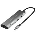 j5 Create USB3.2USB-C 9in1マルチアダプター スペースグレー JCD393 1個 ds-2534672 USBアダプタ 多機能 4K対応 ゲーミングモニター コンパクト 高速転送 多機能インターフェース ノートパソコン対応(2)
