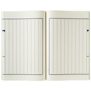 ライフ 和帳 縦書 14mm×10行100枚 Y102 1冊 ds-2534821 14mm×10行 100枚