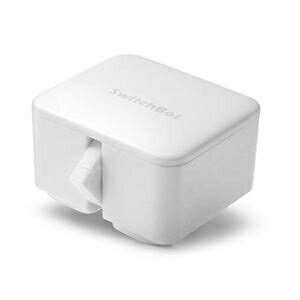 サンワダイレクトワイヤレススイッチロボット SwitchBot (壁電気スイッチ操作・アプリ連携・ホワイト) ..