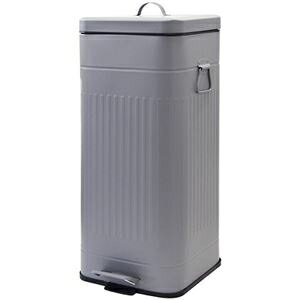 アントレックス Galvaダストボックス スクエア 30L マットグレー 1台 ds-2535483 スチール 中国製 高品..