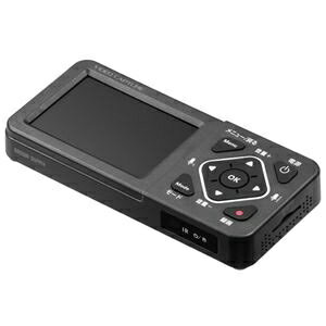 サンワダイレクト ビデオキャプチャーモニタ付 ゲーム・ビデオテープ対応 400-MEDI034 1個 ds-2535825