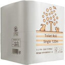 TANOSEEリサイクルトイレットペーパー(2倍巻) シングル 芯あり 120m 1セット(48ロール:8ロール×6パック) ds-2536282 リサイクル トイレットペーパー 2倍巻 環境にやさしい 質の良い紙 省スペース お得な48ロール ミシン目付き(3)