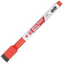 (まとめ) TANOSEEイレーザー付ホワイトボードマーカー 中字・丸芯 赤 1セット(10本) 【×3セット】 ds-2537010 ホワイトボードマーカー ...