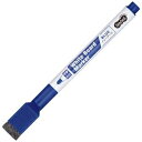 (まとめ) TANOSEEイレーザー付ホワイトボードマーカー 中字・丸芯 青 1セット(10本) 【×3セット】 ds-2537011 TANOSEE イレーザ...