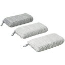 ワイズ 抗菌 アクリル毛糸のキッチンスポンジ 3個入 KM-007 4933776025228 アクリル毛糸 キッチンスポンジ 銀イオン 漂白剤 ポリエステル ...
