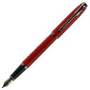 (まとめ) 寺西化学 ギター 万年筆 レッド FGFPN-RD-F 1本 【×5セット】 ds-2540665 コンバーター式 高級感 専用箱 ギフト ステンレ...