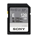 ソニー 高解像度写真や動画の撮影処理に最適。大容量データの高速転送に適したSDXC UHSスピードクラス3対応UHS-IIメモリーカード(128GB) SF-E128AT