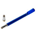 ミヨシ 【5個セット】 先端交換式タッチペン 導電繊維タイプ ブルー STP-L01/BLX5【納期目安:1週間】 タッチペン 先端交換式 導電繊維 クリップ付...