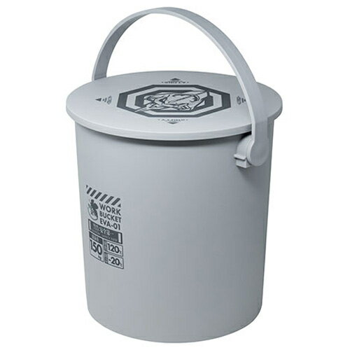 A.T.FIELD ワークバケット (初号機) 角利産業 13420162【納期目安：1週間】 EVANGELION WORK JEJアステ..