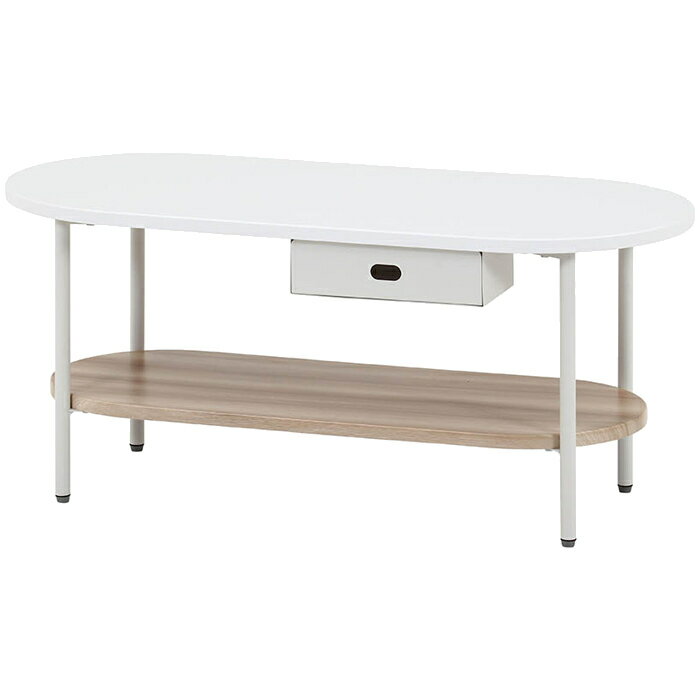 Chamill ティッシュ収納付テーブル ナチュラル 不二貿易 FJ-41312 ティッシュ収納 テーブル 便利 スペ..