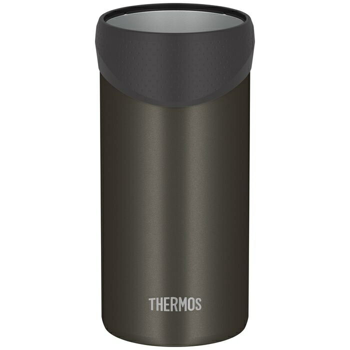 サーモス 保冷缶ホルダー 500ml缶用 ダークブラウン JDU-500 4562344389112 保冷機能 ドリンク缶 タンブラー 優しい口当たり 結露防止 安全設計のサムネイル