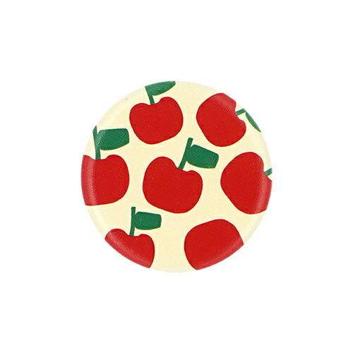 グリップトック スマホグリップ 円型 フラワー アップル 2105GRTRBLSAP30 ハンディグリップ スマート機器 スタンド 高さ調整 強力テープ 着脱アクセサリー 安全装着