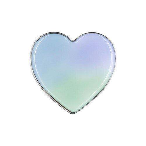 グリップトック スマホグリップ ハート型 レインボウ スカイ 2303GRTHH0633 ハンディグリップ スタンド アクセサリ 高さ調整 安定感 多機能 落下防止 装着簡単 着せ替え可能