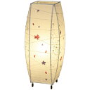 林工芸 スタンドライト S-177【納期目安:2週間】 金粉入紙 バーベナ ミニ球40W E17 手作り