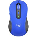 ロジクール logicool SIGNATURE M750L ワイヤレスマウス ブルー M750LBL【納期目安:1週間】 SmartWheel SilentTouch Easy-Switch Flow オプティカルトラッキング Logi Options+ 電池寿命 Bolt USBレシーバー
