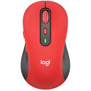 ロジクール logicool SIGNATURE M750L ワイヤレスマウス レッド M750LRD【納期目安:1週間】 スクロール 静音 Bluetooth パソコン オペレーティングシステム テクノロジー ワイヤレス通信