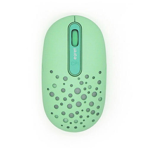 EGRET HappiE LEDがふんわり光る高機能充電式ワイヤレスマウス ミント EM23-H2【納期目安:1週間】 ワイヤレスマウス LED Bluetooth 可愛い 充電式 おしゃれ 静音 軽量 高機能