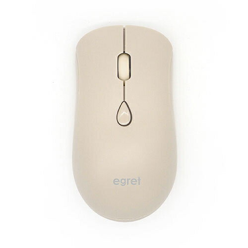 EGRET SweetiE おしゃれ且つ高機能の充電式ワイヤレスマウス ミルクティー EM23-S2【納期目安：1週間】 マウス ワイヤレス おしゃれ 女性 Bluetooth USB-C かわいい 高機能 軽量 静音 充電式 DPI調整 2.4Gレシーバー プレゼント ミルクティー色 リチウムイオン電池 省エネ