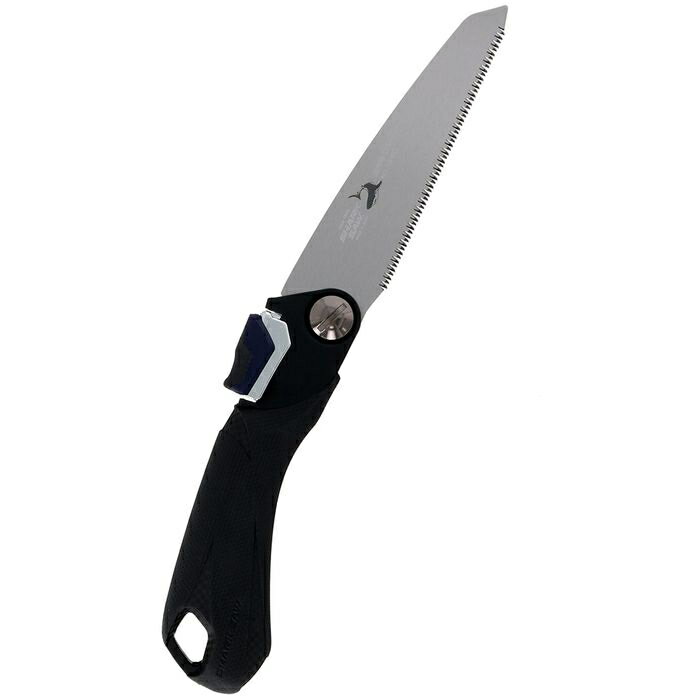 SS 替刃式コンパクト折込鋸造作用 125mm シャークソー 4907052114975 替刃 コンパクト 折込鋸 角度切替 防サビ 衝撃焼入 フック穴 木材 ...