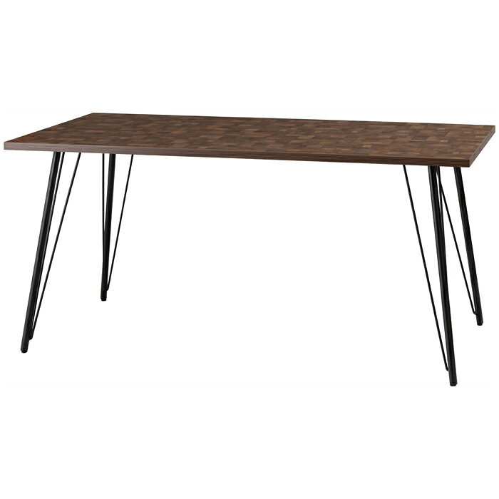 東谷（あづまや） ダイニングテーブル PT-338MIX 木目調 アイアン スタイリッシュ シンプル 抜け感 ス..