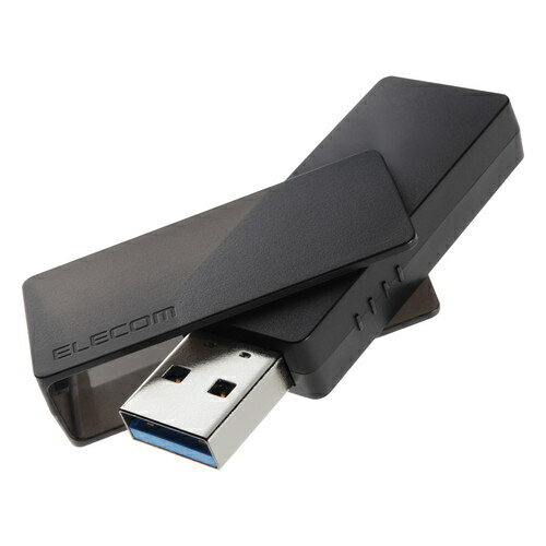 エレコム 【メール便での発送商品】USBメモリ 32GB 5Gbps(USB3.2(Gen1)/2.0) USB-A 回転式キャップ 誤回転防止 ホコリ混入防止 ブラック MF-RMU3B032GBK エレコム 【メール便での発送商品】USBメモリ 32GB 5Gbps(USB3.2(Gen1)/2.0) USB-A 回転式キャップ 誤回転防止 ホコリ混入防止 ブラック MF-RMU3B032GBK