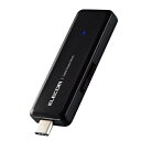 エレコム SSD 外付け 1TB USB3.2(Gen2) 読出最大1000MB/秒 小型 USBメモリ型 スライド式 高速 耐衝撃 ブラック ESD-EMH1...