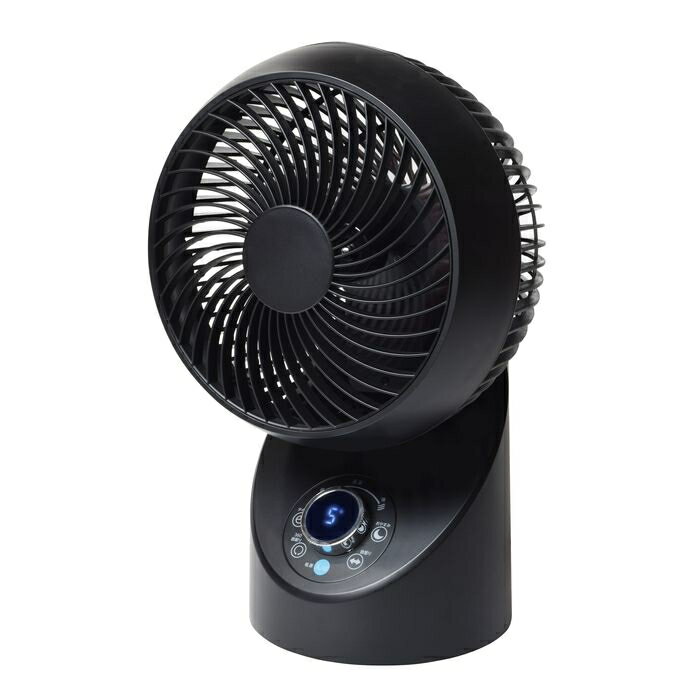 サーキュレーター DCモーター フルリモコン 360°3D首振り 18cm 3枚羽根 (分解お掃除可能)(ホワイト) (ブラック) TEKNOS SAK-346KDC 首振り 静音 省エネ 立体的 風量調節 360度 お手入れ簡単