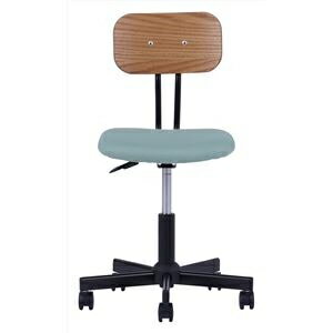 デスクチェア グリーン 肘なし キャスター付き パソコンチェア パーソナルチェア 学習椅子 勉強椅子 ゲ..