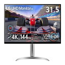 LG Electronics Japan 31.5C` ChtfBXvC(3840x2160/VA/A`OA/HDMIx2/DP/TypeC(PD65W)/`g//s{bg) 32UQ750-Wy[ڈF3Tԁz