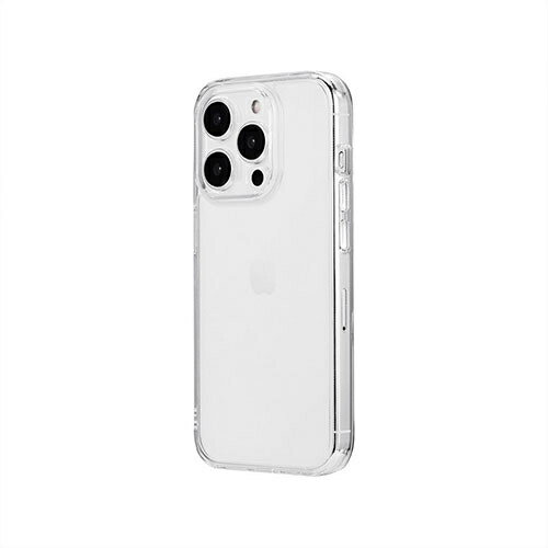 ルプラスネクスト iPhone 15 Pro 耐傷・耐衝撃ハイブリッドケース UTILO Tough クリア LN-IP23CTHCL【納期目安:1週間】 耐衝撃 ハイブリッドケース ポリカーボネート TPU エアクッション 精密設計 マイクロドット加工 ストラップホール