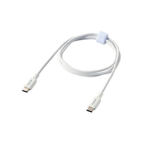 エレコム 【メール便での発送商品】USB Type-Cケーブル (タイプC to C) 1m PD 60W対応 断線しにくい シリコン素材 やわらかい ホワイト MPA-CCSSM10WH エレコム 【メール便での発送商品】USB Type-Cケーブル (タイプC to C) 1m PD 60W対応 断線しにくい シリコン素材 やわらかい ホワイト MPA-CCSSM10WH