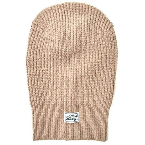 マクバリー 【BEANIE(ビーニー)】 CLASSIC LABEL BALACLAVA ベージュ ベージュ MCBRY71310【納期目安：1週間】 1