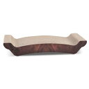 バリバリベッドL ダークブラウン (猫用玩具/爪磨き) ds-2551952 猫用玩具 爪磨き ベッド 猫壱 落ち着いたデザイン 植物由来の糊 カラダにフィット...