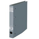 (まとめ) ロックリングファイルA4S 4穴 F-534 グレー 【×5セット】 ds-2554358 ロックリングファイル A4S セキセイ 280枚収納