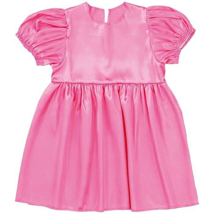 アーテック ソフトサテンパフスリーブワンピース ピンク ATC-18338 パフスリーブ 可愛い ソフトサテン ワンピース フェミニン レディース ファッション...