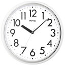 MAG 掛時計 プラターフ W-798WH-Z 防災時計 軽量 見やすい 滑らか 安心 連続秒針 アクリル樹脂 デザイン 安全性 耐久性 便利 省エネ コンパク...
