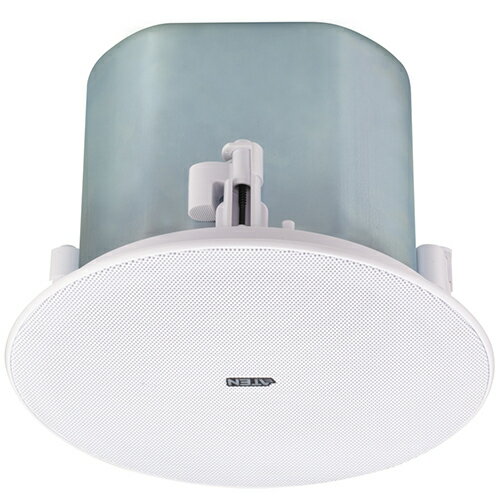 ATEN 6.5インチ 同軸 シーリング・ラウドスピーカー AS106/ATEN シーリング ラウドスピーカー 天井設置型 スピーカ ウーハー ツイーター 周波数特性 CE RoHS