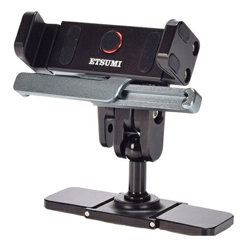 車載スマホホルダー アルミアーム エツミ V-82672【納期目安：1週間】 車載 スマホホルダー ドライブ ..