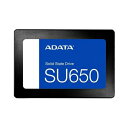 ADATA <SU650>SSD 2TB SATA 6Gbps/3D NAND/3年保証 ASU650SS-2TT-R【納期目安:2週間】 SU650 SSD 6Gbps 3D NAND 3年保証 高性能 高耐久性 静音性 低消費電力 高速データ転送 シンプル管理(2)