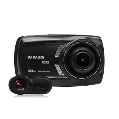 PAPAGO 2カメラドライブレコーダー GSS70GS1-32G【納期目安：2週間】