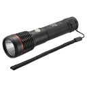 オーム電機 LED充電式ライトUS600 LHR-US600-K LEDライト 充電式 明るさ調節 防水 落下耐久 USB充電 軽量 200m照射 持ち運び便利...
