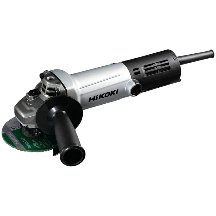 Rakuten - AC100V ディスクグラインダ トイシ径100mm スナップスイッチタイプ アルミボディ 3P可倒式プラグ付 [KH03] HiKOKI G10SHA(E) サイドハンドル スナップスイッチ 3P可倒式プラグ