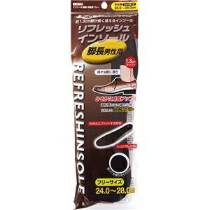 【10個セット】 不動化学 リフレッシュインソール 男性用 C-1411-R ds-2561417 約1.3cm脚 美脚効果 正..