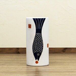 陶器傘立て 約φ22×H48cm NoN27 ds-2566357 玄関アイテム インテリア雑貨 陶器 ゴムクッション お手入れ..