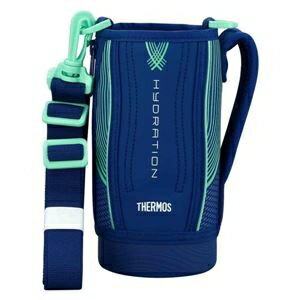 サーモス FHT ハンディポーチ（ストラップつき） 800ml用 ブルーグリーン ds-2567292 ハンディポーチ ストラップ 耐久性 ホールド性 幅..